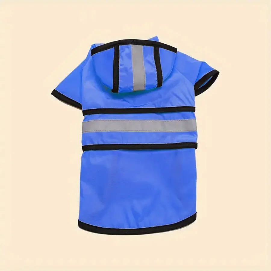 Impermeable para perros - capucha y cuello