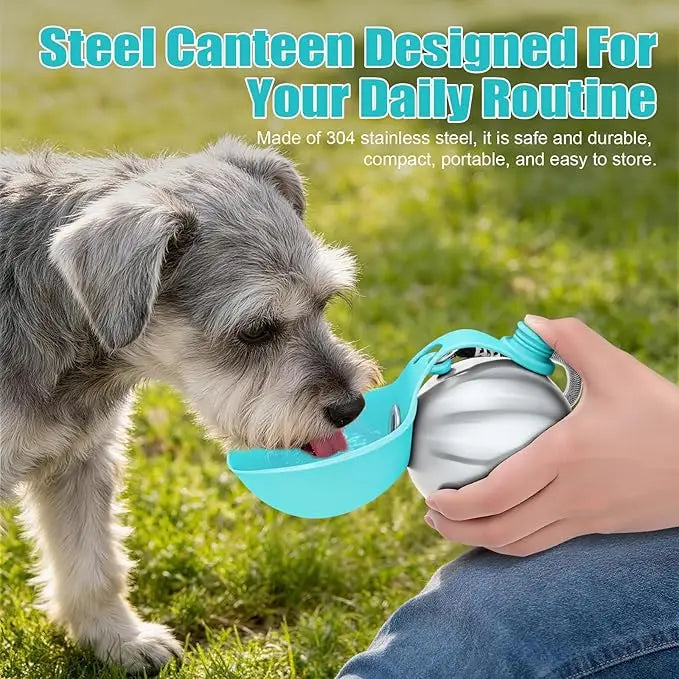Botella de agua para mascotas - fácil de limpiar