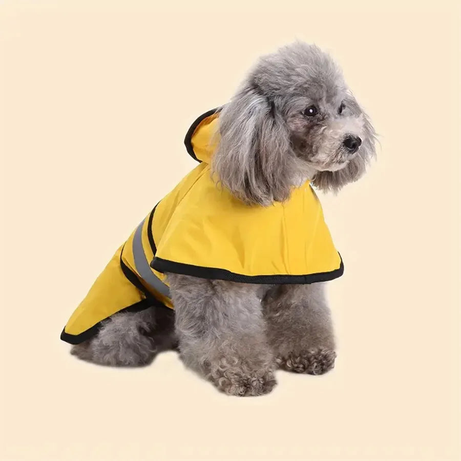 Impermeable para perros - detalle de cierre ajustable